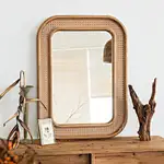rattan large mirror wooden mirror of rattan large mirror in livingroom